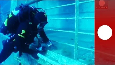 Costa Concordia: insider's look at the underwater wreckage