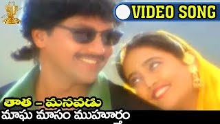 Magha Masam Muhurtham Video Song |Tata Manavadu Movie | Krishnam Raju | Sharada | Vinod Kumar