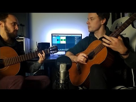 Badinerie BWV 1067  - J.S. Bach Guitar Duo