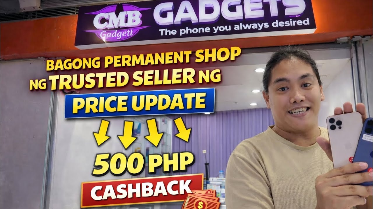 BAGONG PERMANENT SHOP SA CUBAO NG TRUSTED SELLER NG MGA IPHONE PRICE UPDATE MAY KASSBACK KAPA DITO