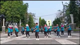 IKAN DALAM KOLAM - SENAM KREASI BARU - AEROBICS DANCE By ANIEZ AEROBICS