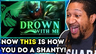 Reaction to Falconshield - Drown With Me 🎵 (League of Legends song - Pyke)