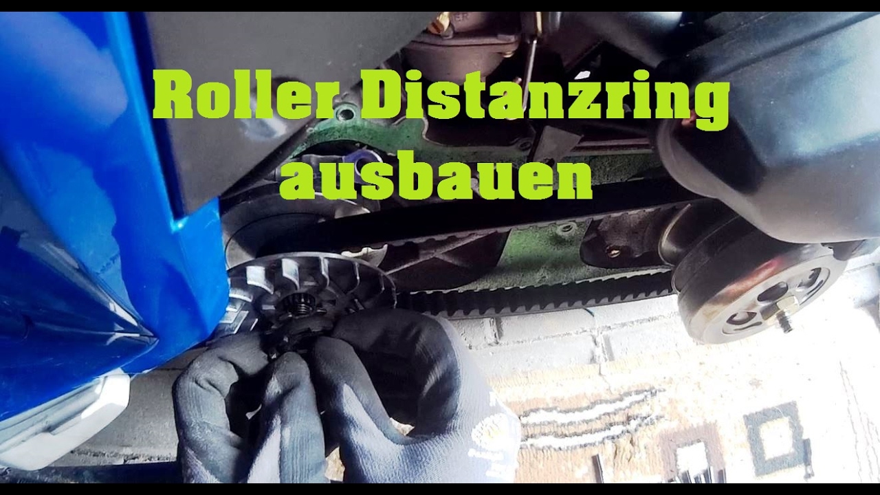 Piaggio Zip 50 4t Distanzring Entfernen Anleitung Tutorial: Roller Distanzring entfernen - YouTube