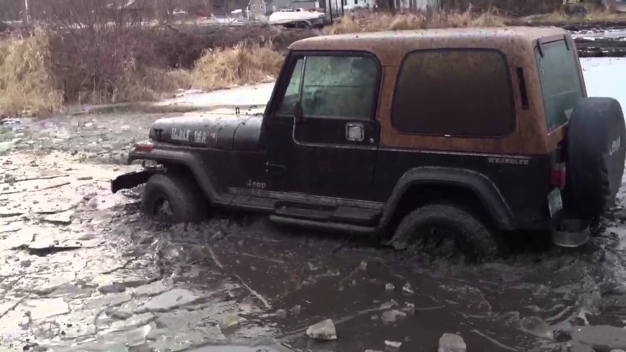 1987 jeep yj mudding youtube