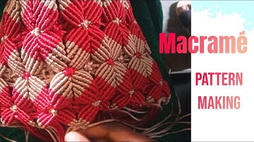 Macrame Patternmaking | Tutorial | #magnificalcorecraft