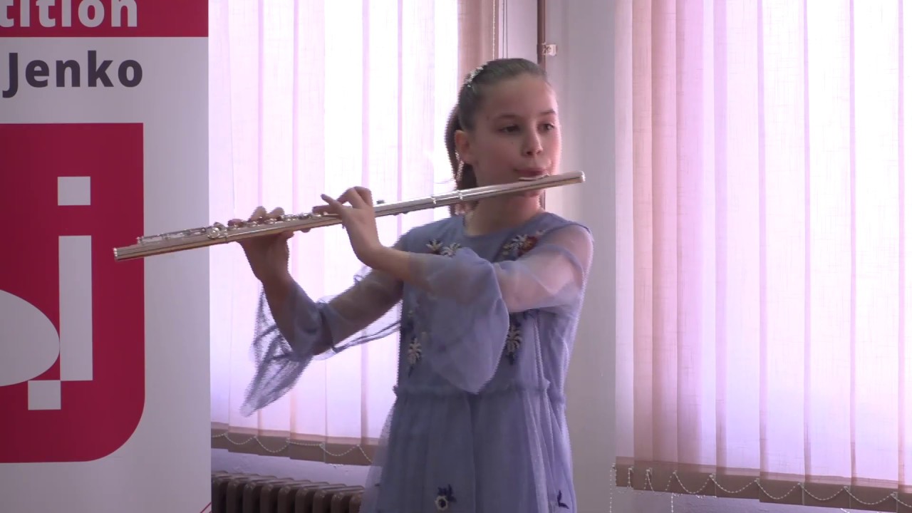 Glazbena škola Frana Lhotke - Maja Batinjan laureat natjecanja - flauta
