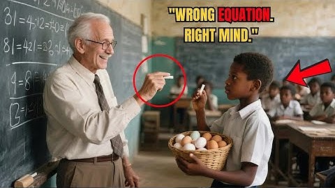 Math Professor Wrote a Wrong Equation on the Board to Test a Farmboy — But He Was a Genius