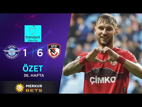 Merkur-Sports | Adana Demirspor (1-6) Gaziantep FK - Highlights/Özet | Trendyol Süper Lig - 2023/24