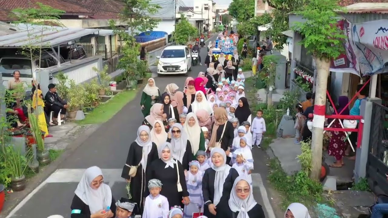 SERUNYA KIRAB SANTRI AKBAR 2025 - TPQ 'ALAA NURIYAH