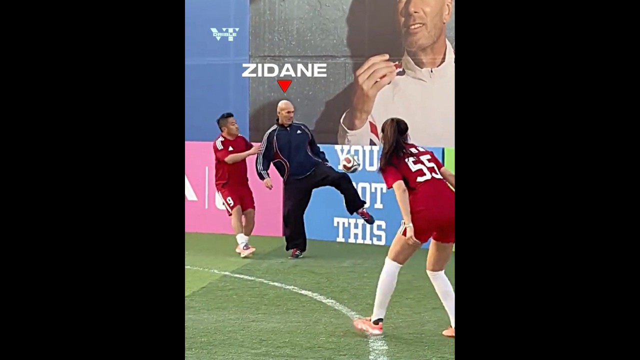 ZINÉDINE ZIDANE • O JOGADOR MAIS ELEGANTE DA HISTÓRIA 🇨🇵💫