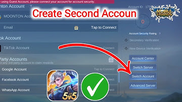 How To Create a Second Mobile Legends Account Step By Step | Create a 2nd ID MLBB 2025
