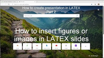 How to insert figures and logo in beamer. Overleaf.com (LATEX presentation)2/3