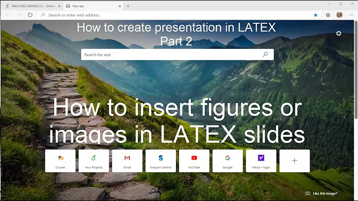 How to insert figures and logo in beamer. Overleaf.com (LATEX presentation)2/3