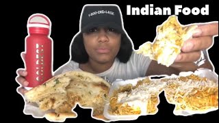 113. INDIAN FOOD MUKBANG | GARLIC NANN | SPICY BRIYANI CHICKEN