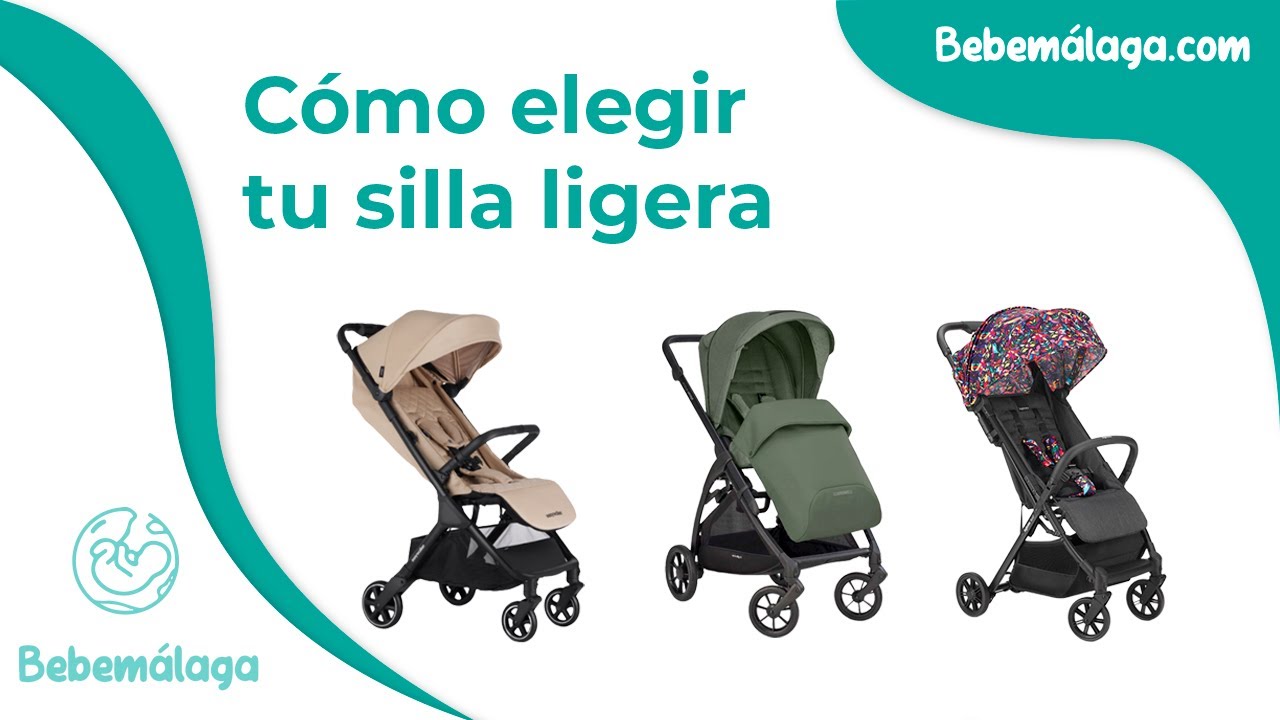 ▻ Cómo ELEGIR tu SILLA DE PASEO LIGERA 🍼, Bebemálaga