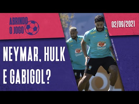 Neymar Gabigol e Hulk juntos  Abrindo o Jogo