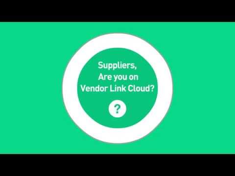 Vendor Link Cloud for Suppliers - Trading partner network