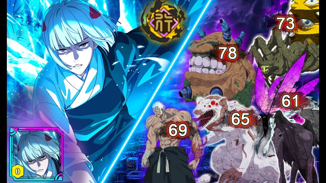 Uraume Tower Showcase: VS Yellow Tower Floors 61-78 | JJK Phantom Parade