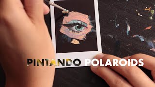 TUTORIAL PINTANDO POLAROIDS | Celia Gallego
