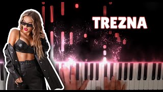 TEODORA - TREZNA | Piano Cover | Instrumental