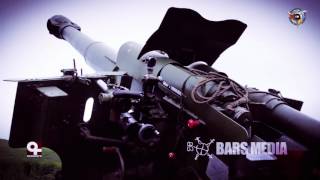 Армянский артиллерия бьет азеров - Karabakh War 2016