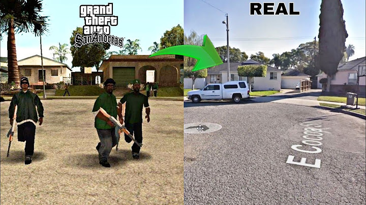 TOP 10 Lugares REALES que existen en GTA San Andreas !
