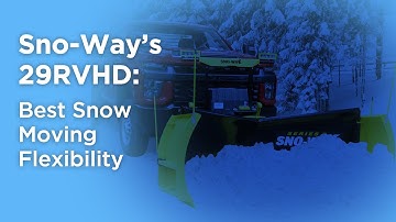 Introducing the Flared Wing 29RVHD Series 2 V-Plow with Hydraulic End Wings