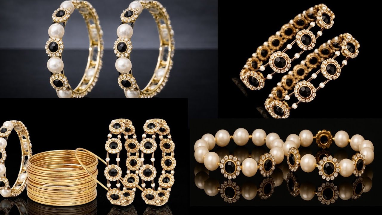 Изготовление красивых черных браслетов | 2 браслета своими руками