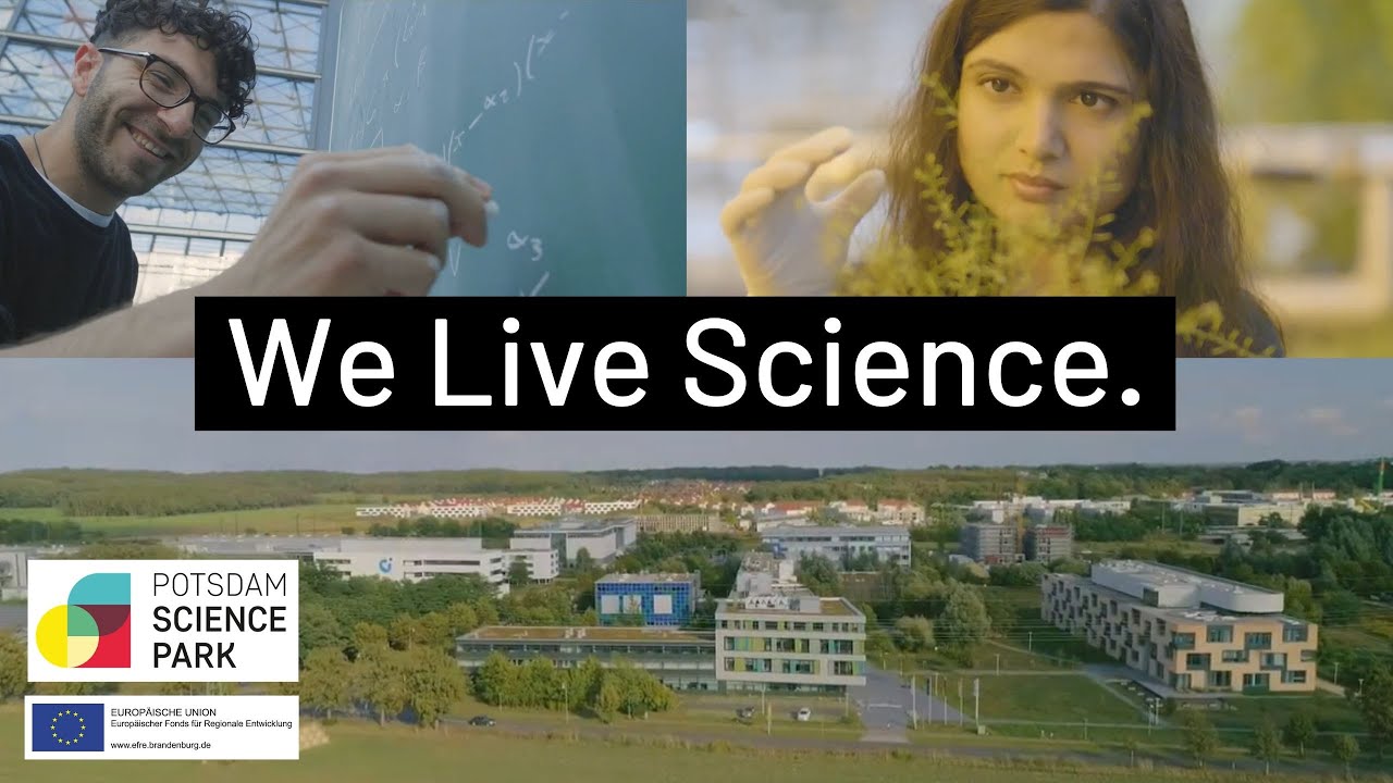 Potsdam Science Park - We Live Science. (Subtitles: EN)
