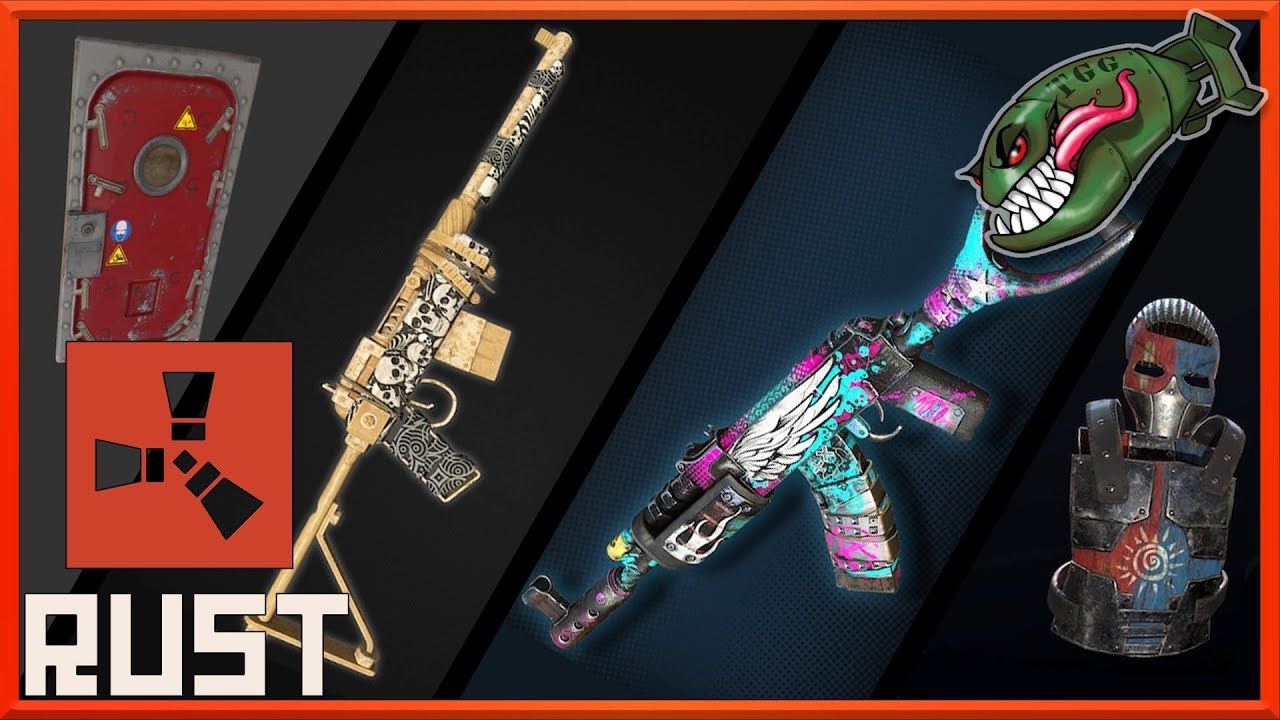 Rust Top Skins | Oil Rig Themes, Epic Boxes, Psychedelic & Tribe HQ ...
