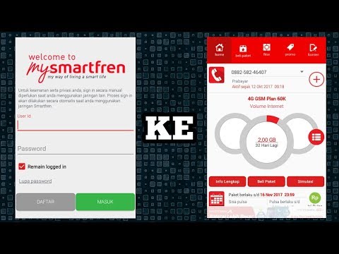 Cara mengatasi aplikasi My Smartfren GSM yang tidak bisa masuk cek kuota