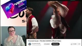 Przemek Kucyk - POLSKA GUROM - Poland 🇵🇱  (EUROVISION 2026 POLAND CANDIDATE #reaction