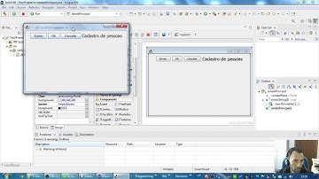 Usando a extensão Window Builder no Eclipse e comparando outros aplicativos de criação de interfaces