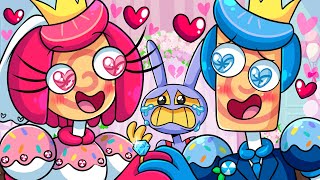 CANDY PRINCESS Falls in LOVE?! The Amazing Digital Circus UNOFFICIAL Animation