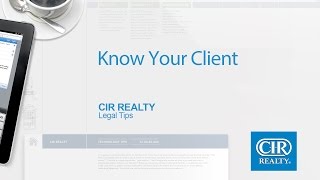 Know Your Client - Legal Tip