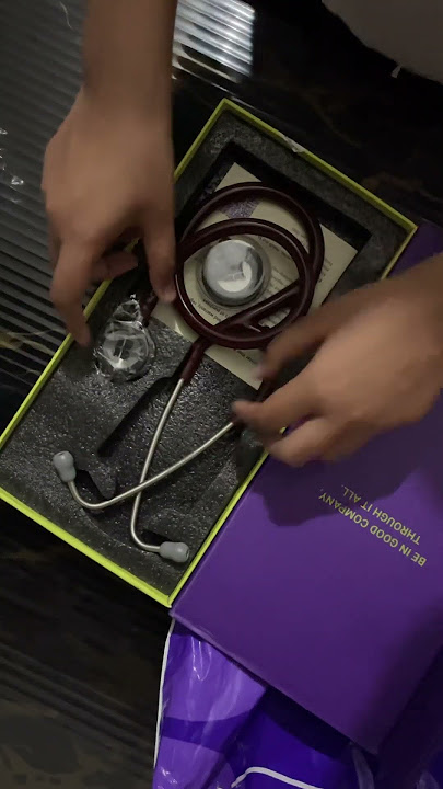 Unboxing knya 6th sense stethoscope #knyamed