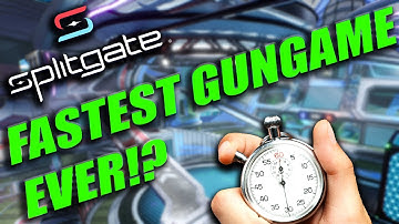 SPLITGATE Fastest GUN-GAME Ever!?!?
