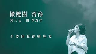 齊豫 Chyi Yu【橄欖樹】 - YouTube