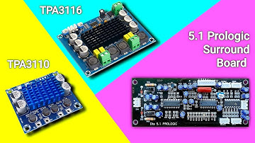 5.1 Surround Board | TPA3110 And TPA3116 Amplifier Board Review and full Details in Hindi
