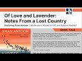 Of Loss And Lavender Notes From Another Country With Sinan Antoon 
