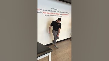 Kickstand RDL with foot on wall