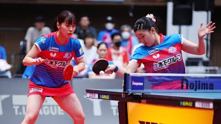 木下アビエル神奈川 vs 日本生命レッドエルフ ノジマTリーグ2024-2025 2024年8月25日 代々木第二体育館【卓球 Tリーグ公式】