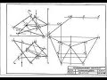 Начертательная геометрия 1 курс. Построить линию пересечения треугольников ABC и EDK