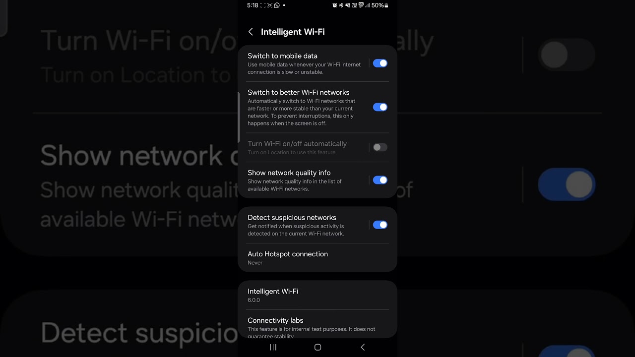 How to Fix WIFI issue "Ready to Connect when network quality improves" on any Samsung Devices
