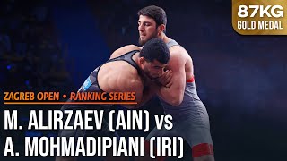 Milad Valerikovitch ALIRZAEV (AIN) vs. Alireza Azizkhoon MOHMADIPIANI (IRI) | Seniors Ranking Series