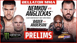 bellator mma 268 nemkov vs anglickas monster energy prelims fueled by ampm dom youtube