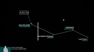 WATCH_DOGS - Nexus Main Menu Prototype