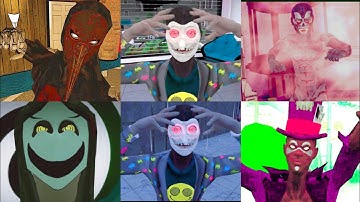 Smiling X Corp All Enemies Jumpscare | Smiling X Zero Vs Smiling X Corp Vs Smiling X Corp 2