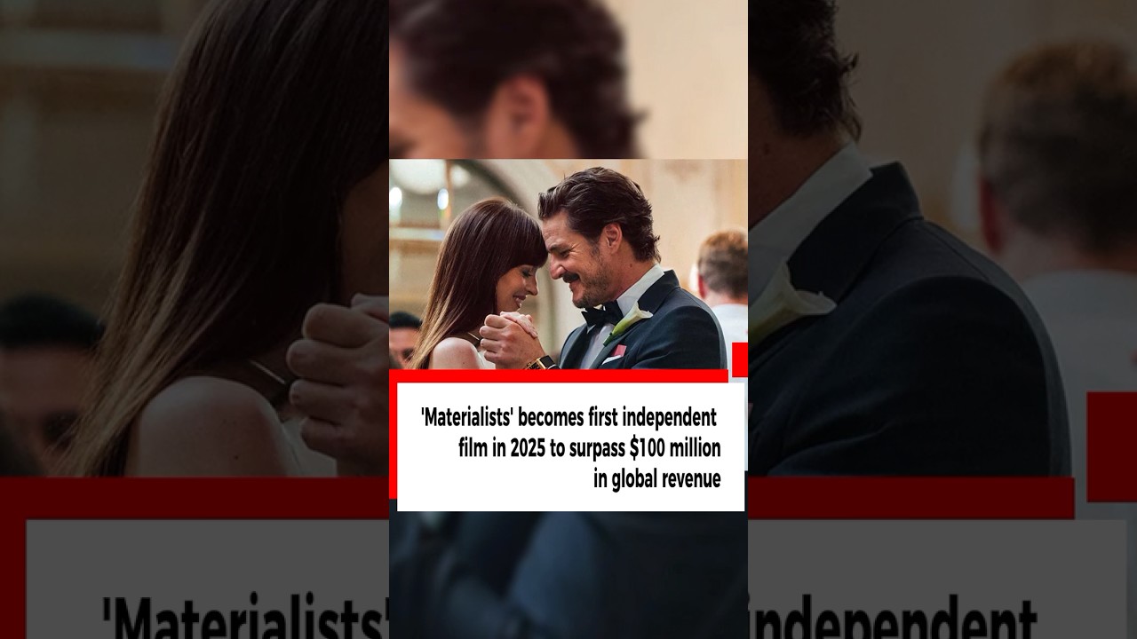 ‘Materialists’ becomes first independent film in 2025 to surpass $100 million in global revenue