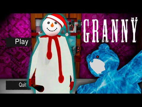 НОВАЯ БАБКА ГРЕННИ ЗЛОЙ СНЕГОВИК МУЛЬТИК в РЕАЛЬНОЙ жизни МОД GRANNY SNOWMAN ОБНОВЛЕНИЕ